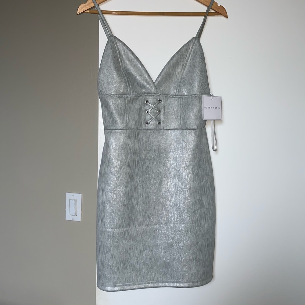 NWT Silver Dress